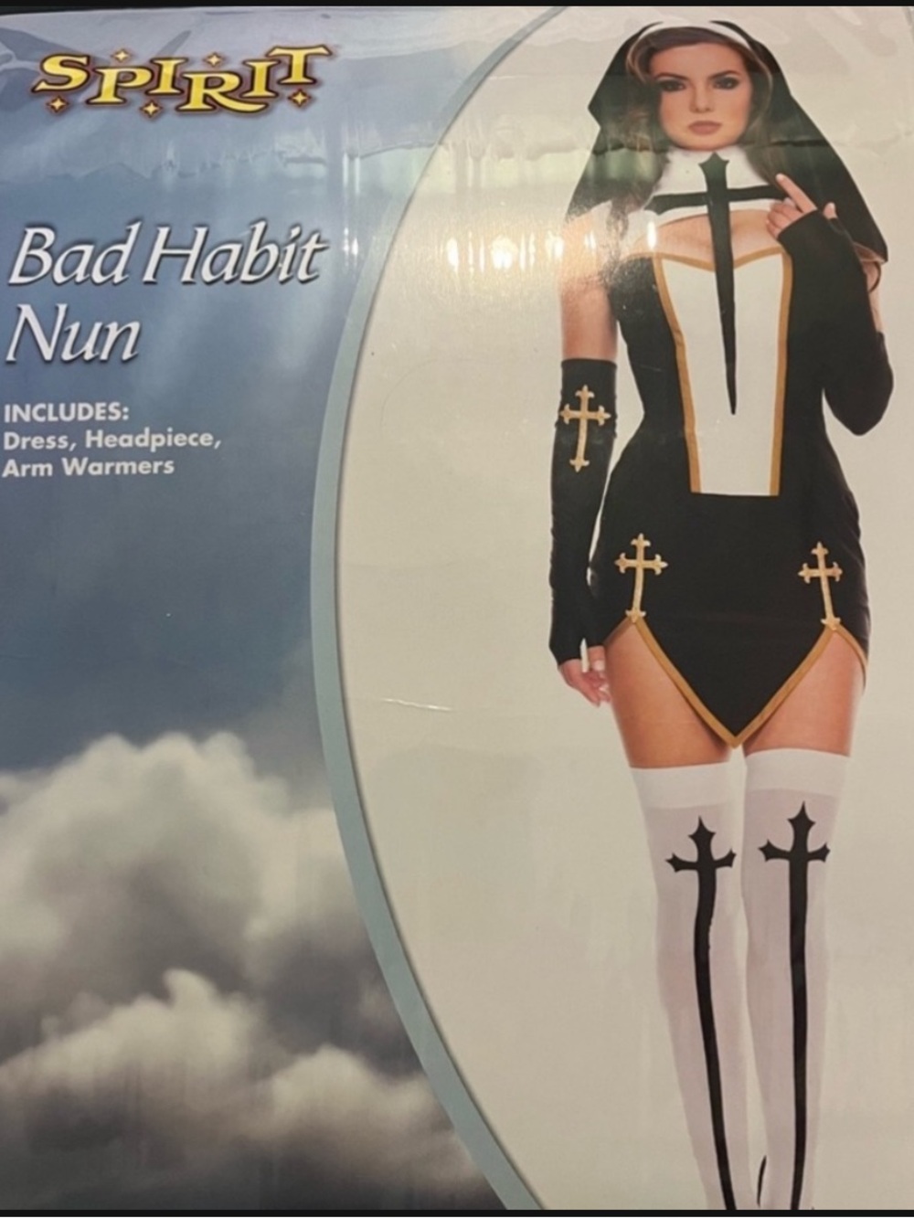 Sexy Nun with Accessories